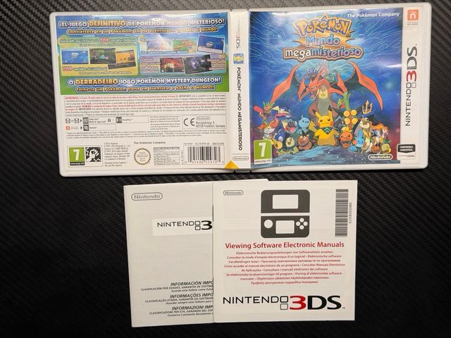 Lote Cajas Pokémon 3DS
