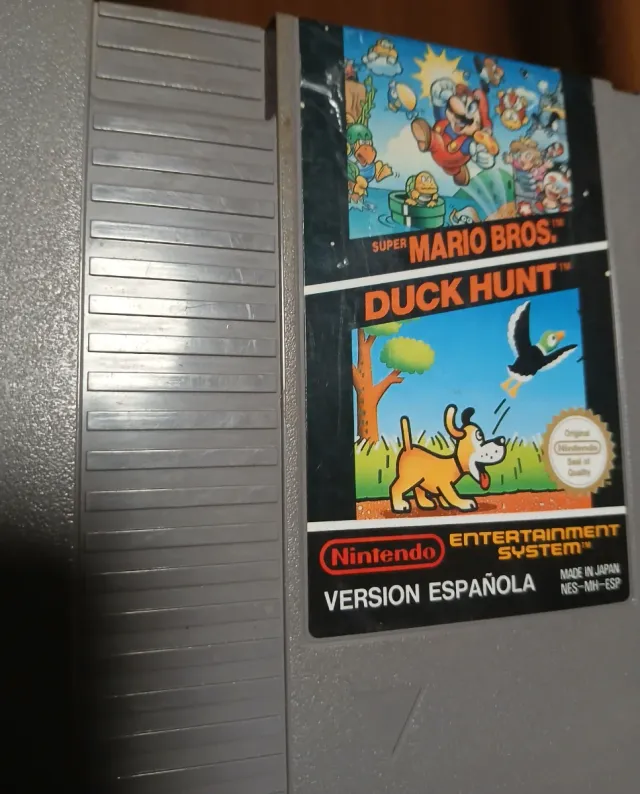 2 Zappers + Juego Duck Hunt/Super Mario Bros NES