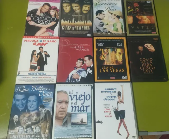 Lote 22 Películas DVD Clásicos y Más