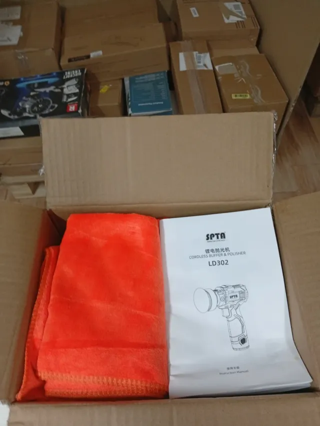 Mini Pulidora SPTA 12V con Accesorios