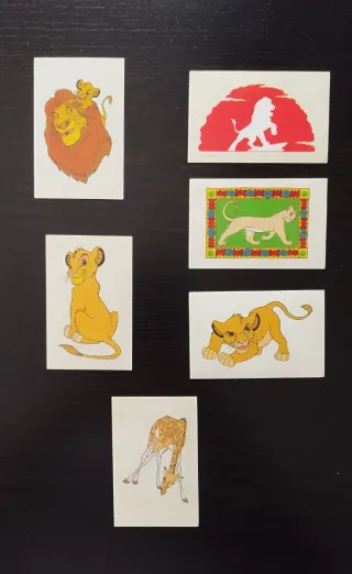 Cromos El Rey León de Panini