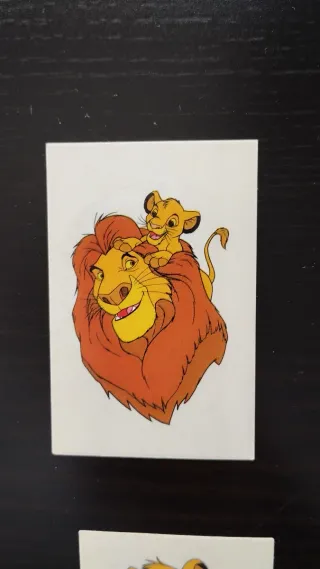Cromos El Rey León de Panini