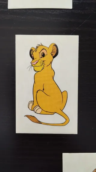 Cromos El Rey León de Panini