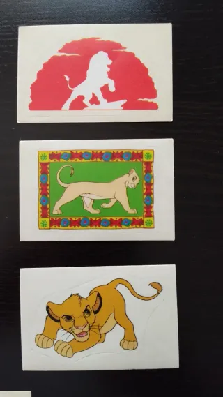 Cromos El Rey León de Panini