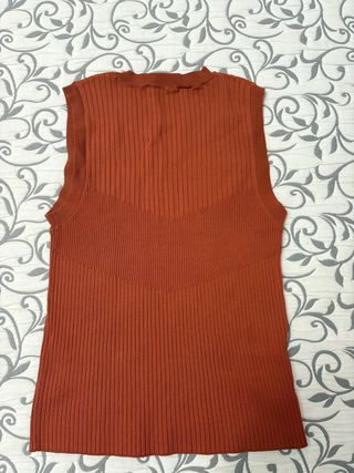 Top tirantes ZARA naranja