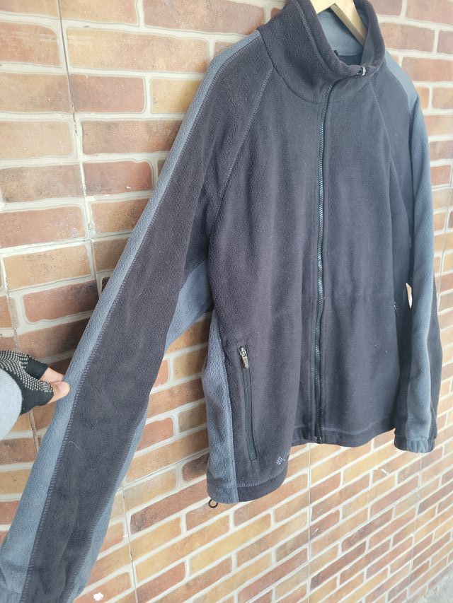 Chaqueta Polar Columbia XL Negra