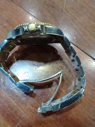 Reloj Bersigar Automático Dorado y Plata