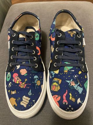 Scarpe Sneakers Fantasia Multicolore Tg 42