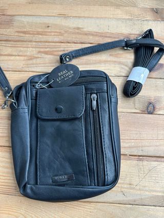 Bolso Cuero Hombre Lorenz Correa Muñeca/Hombro