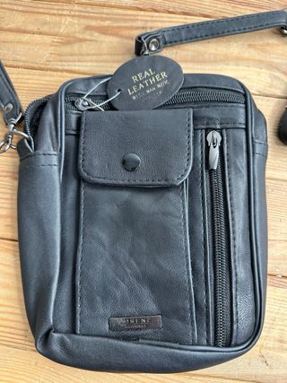 Bolso Cuero Hombre Lorenz Correa Muñeca/Hombro