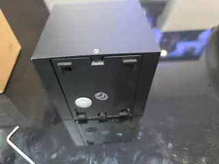 Lámpara de pared LED negra