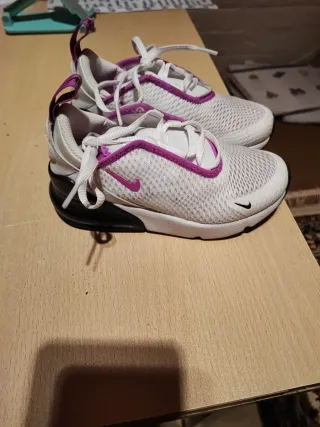 Zapatillas Nike Air Max 270 Blancas Niña