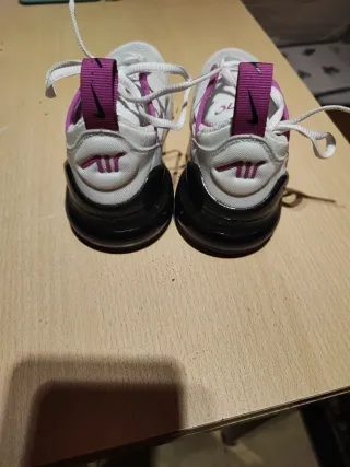 Zapatillas Nike Air Max 270 Blancas Niña
