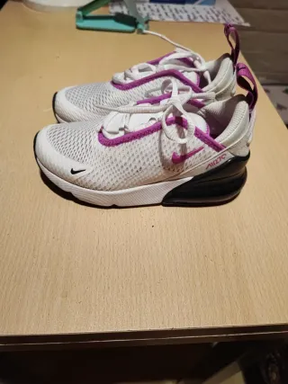 Zapatillas Nike Air Max 270 Blancas Niña