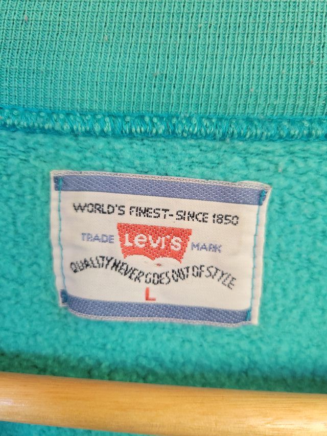 Sudadera Levi's verde Y2K Talla L