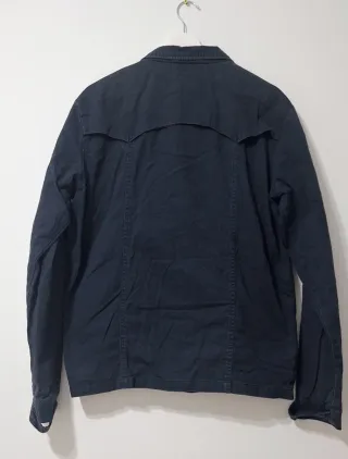 Chaqueta Kangol azul vintage 90s