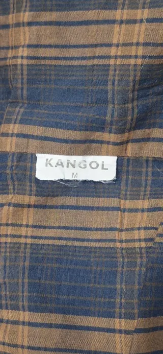 Chaqueta Kangol azul vintage 90s