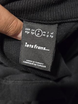 Mono Largo manga Larga Iets Frans negro talla S