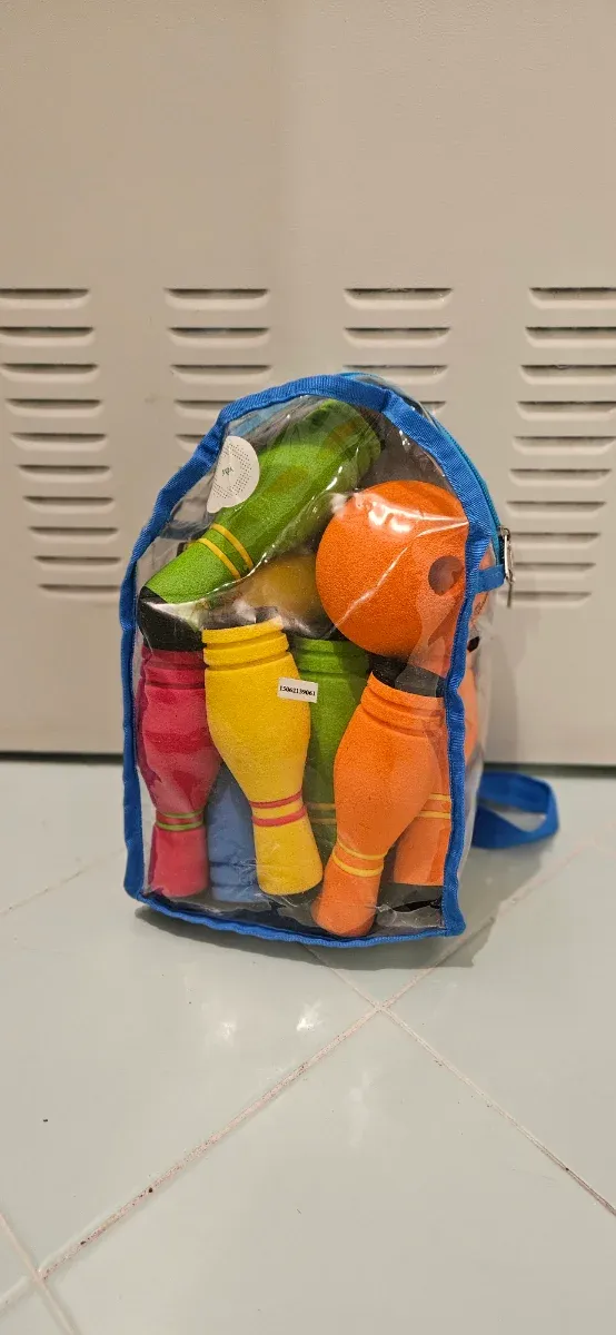 Juego Bolos Niños Naranja