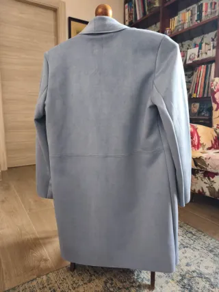 Tres cuartos antelina azul