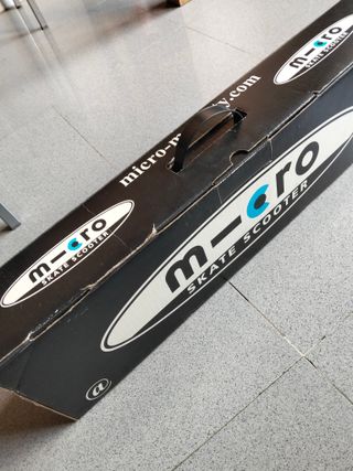 Patinete Micro Plataforma Azul