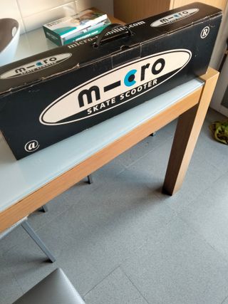 Patinete Micro Plataforma Azul