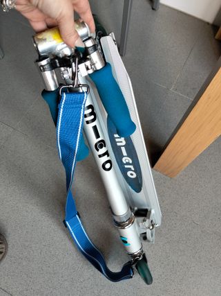 Patinete Micro Plataforma Azul