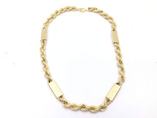 cadena oro 18k 30cm