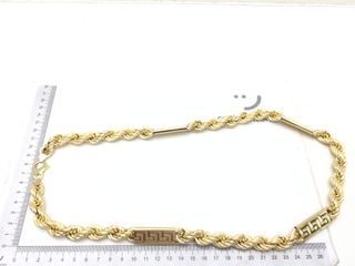 cadena oro 18k 30cm