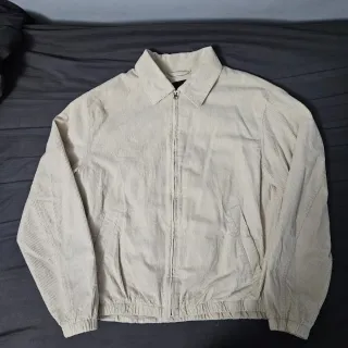 Chaqueta de pana beige