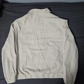 Chaqueta de pana beige