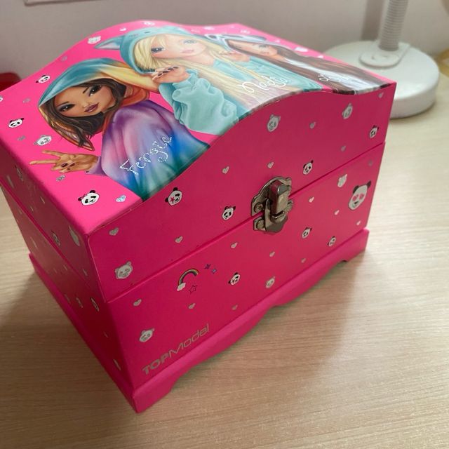 Joyero infantil con diseño de chicas