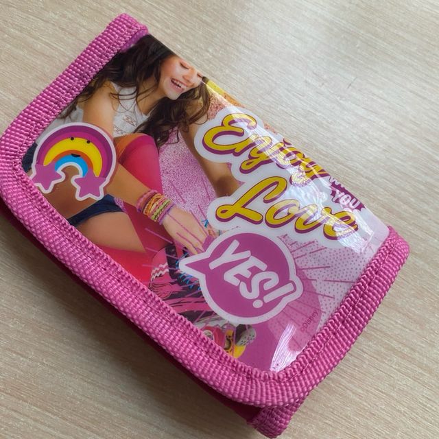 Monedero Disney Rosa y Multicolor