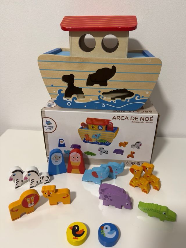Barco de Noé de Madera Mundo Diver