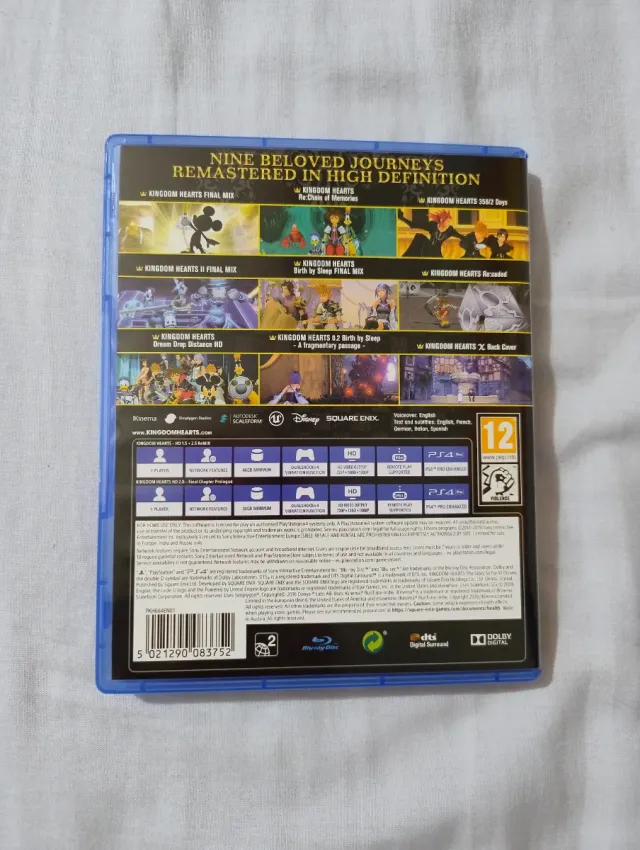 PS4 Kingdom Hearts The Story So Far