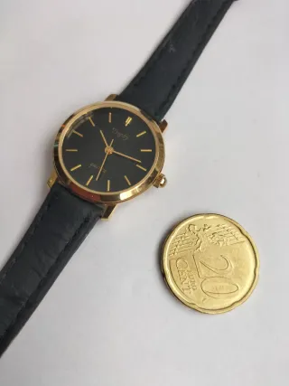 Orologio Trophy Quartz Vintage Oro Nero