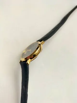 Orologio Trophy Quartz Vintage Oro Nero