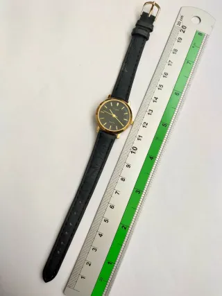 Orologio Trophy Quartz Vintage Oro Nero