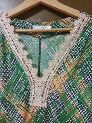 Blusa de punto frío verano.No da calor,no se arrug