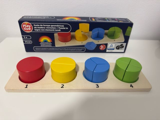 Puzzle de formas geométricas Playtive