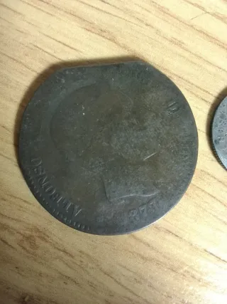 Colección de monedas y billetes antiguos