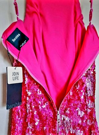 Vestido de Fiesta Bershka talla S