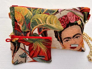 Bolso y cartera  BUM BUM hecho a mano