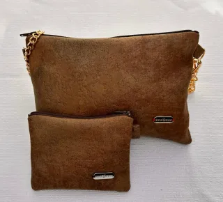 Bolso y cartera  BUM BUM hecho a mano