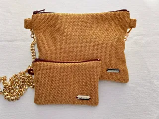 Bolso y cartera  BUM BUM hecho a mano