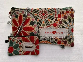 Bolso y cartera  BUM BUM hecho a mano