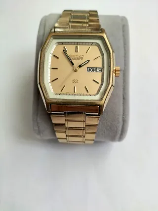 Seiko Vintage Day Date 8223-5340 SQ Oro