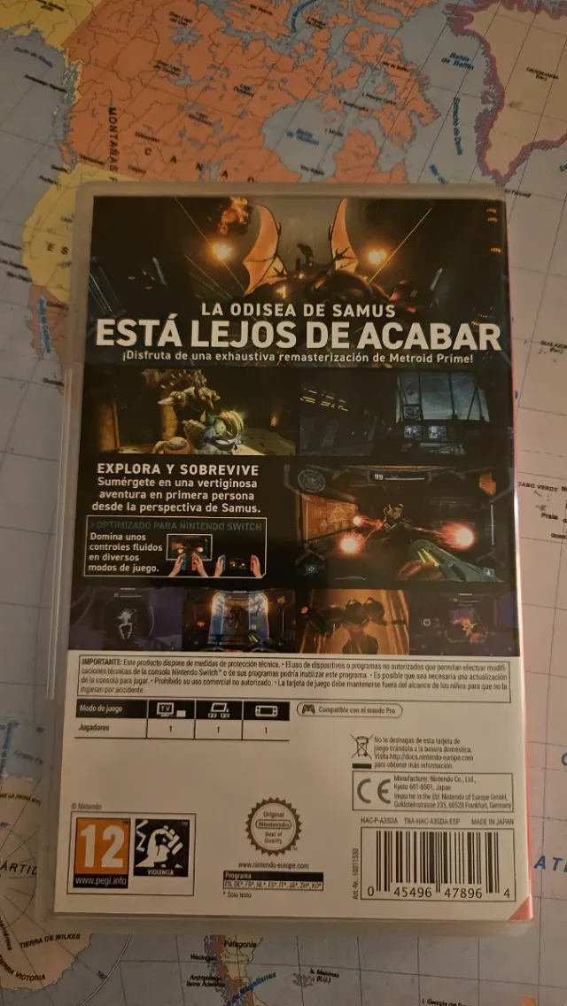 Metroid Prime Remastered Nintendo Switch