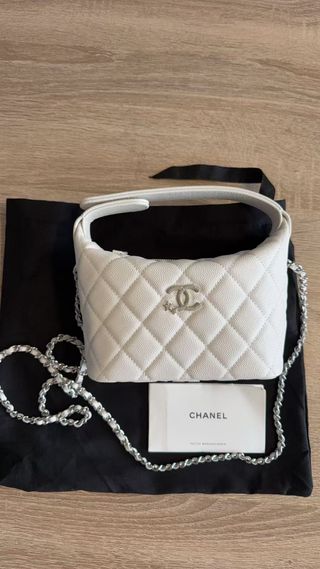 Bolso Chanel Vanity Case Blanco