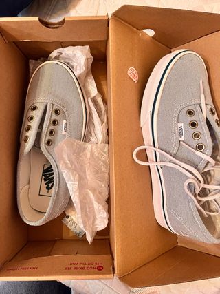 Vans Authentic Talla 36 Verde Vaquero